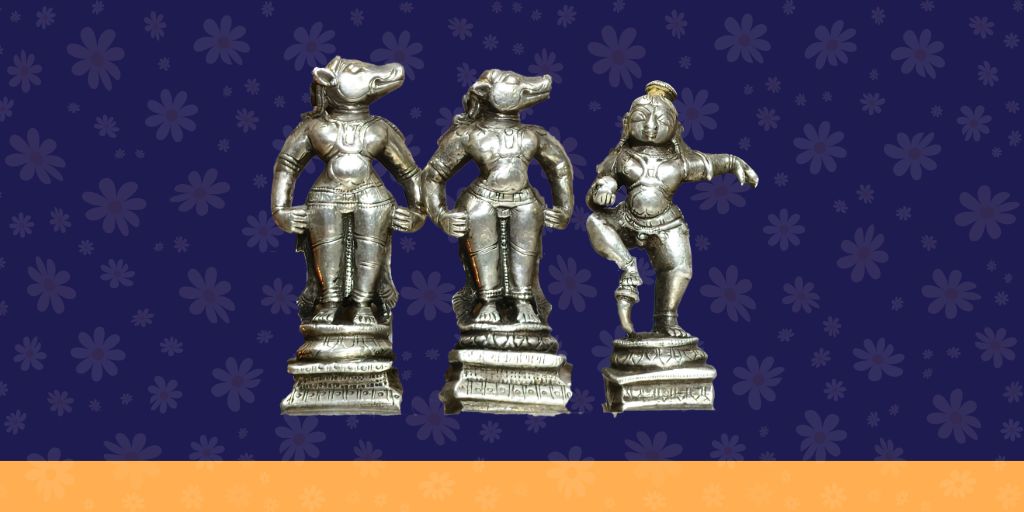 Mūla Gopālakr̥ṣṇa Dēvaru statue